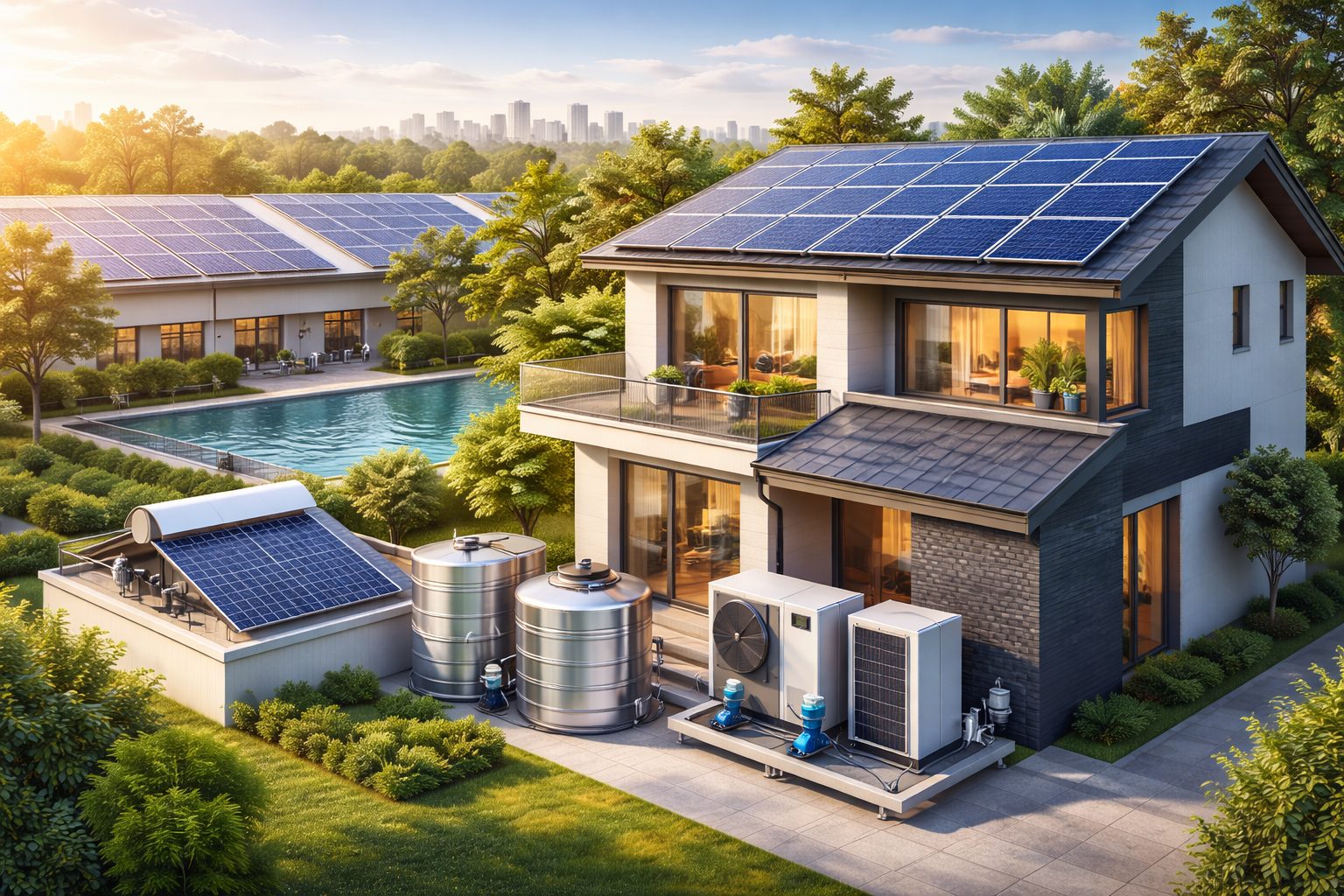 Lắp đặt năng lượng tái tạo 2026 cho gia đình và doanh nghiệp